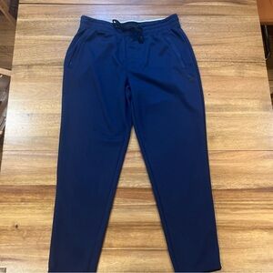 Spyder Active Men's Performance Jogger Pants Blue Size Large Pull On Pro Web